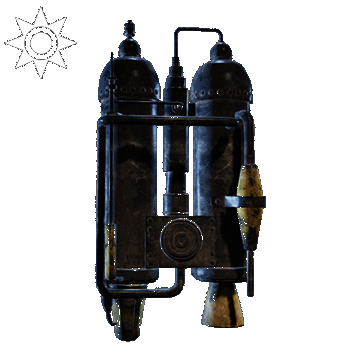 Steampunk | Tanks Backpack | Yellow