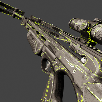 Crossbow | Neon | Battle-Scarred