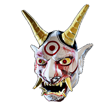 Hannya Mask | White