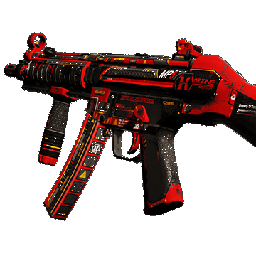 MP5RAS | Horzine Elite Red | Field-Tested