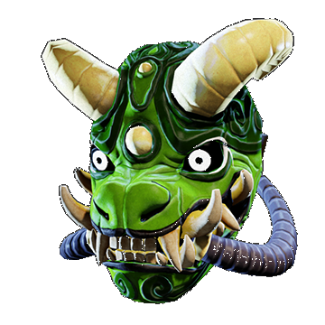 Dragon Gas Mask | Green