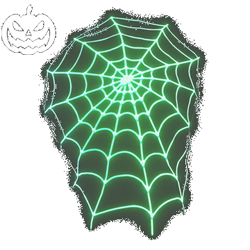 Halloween | Web Shoulderpad | Green