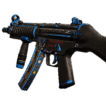 MP5RAS | Horzine Elite Blue | Battle-Scarred