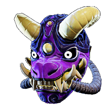 Dragon Gas Mask | Purple
