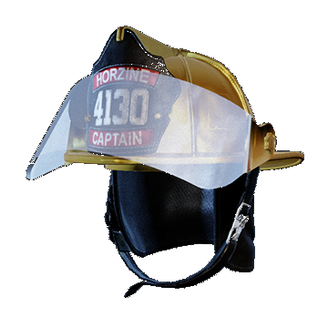 Firefighter Helmet Mask Up | Precious