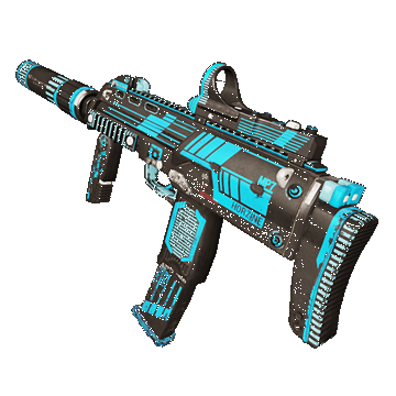 MP7 | Bluefire | Field-Tested