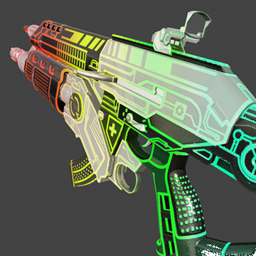 HMTech-501 Grenade Rifle | Neon RGB | Precious