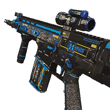 Scar | Horzine Elite Blue | Field-Tested