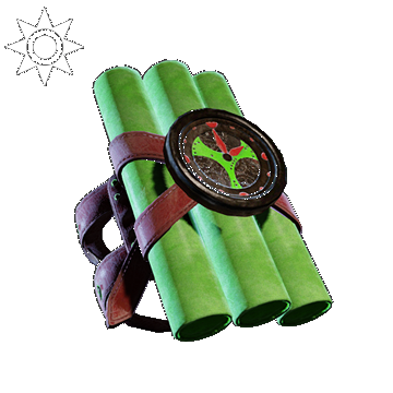 Steampunk | Dynamite Arm Band | Green