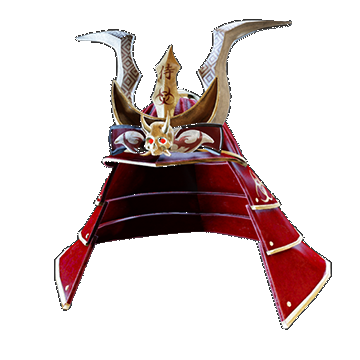 Samurai Gas Helmet | Red