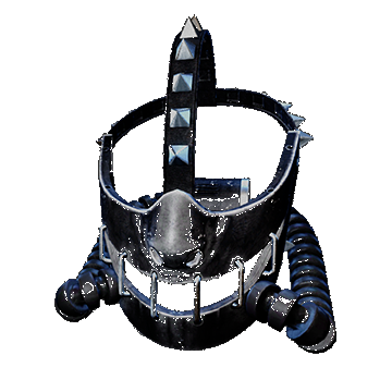 Psycho Pain Mask Smile | Steel