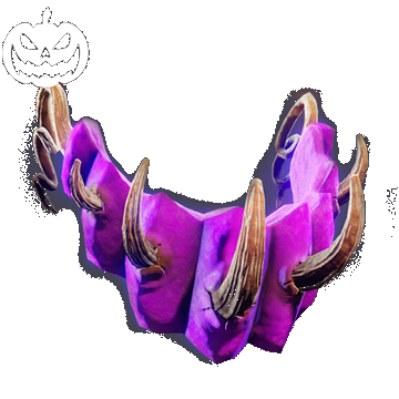 Halloween | Pumpkin Claw Jaw | Purple