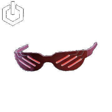 Cyber Punk Shades | Red