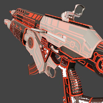 HMTech-501 Grenade Rifle | Neon | Mint