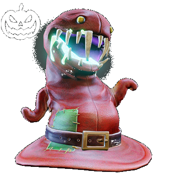 Halloween | Monster Witch Hat | Red