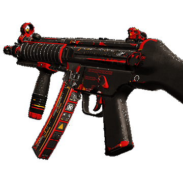 MP5RAS | Horzine Elite Red | Battle-Scarred
