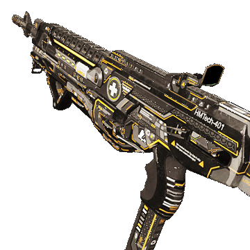 HMTech-401 Assault Rifle | Horzine Elite Black | Field-Tested