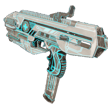 HMTech-201 SMG | Neon | Field-Tested