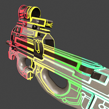 P90 | Neon RGB | Precious