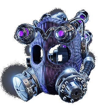 Insectoid Helmet Goggles Up | Purple
