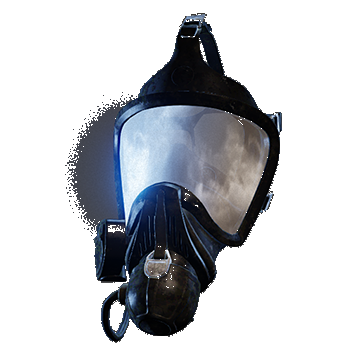 Firefighter Gasmask | Black