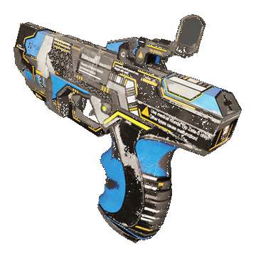 HMTech-101 Pistol | Horzine Elite Blue | Battle-Scarred