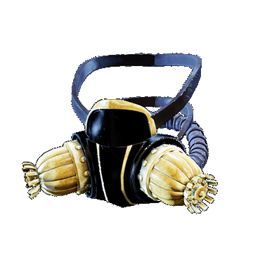 Samurai Gas Mouthpiece | Gold