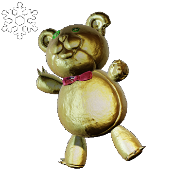 Christmas | Teddybear Backpack | Precious