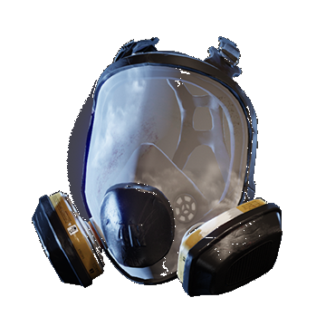 Chemical Gas Mask | Black