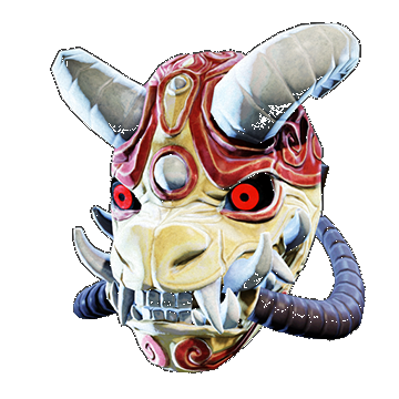 Dragon Gas Mask | Golden
