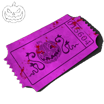 Halloween Premium Treat Ticket