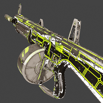 AA12 | Neon | Battle-Scarred