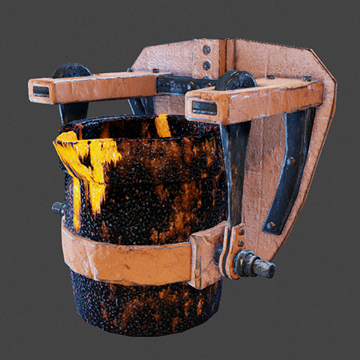 Foundry | Casting Bucket Backpack | Caution
