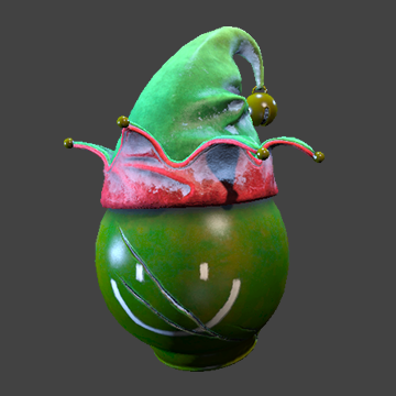 Christmas | Ornament Head | Green
