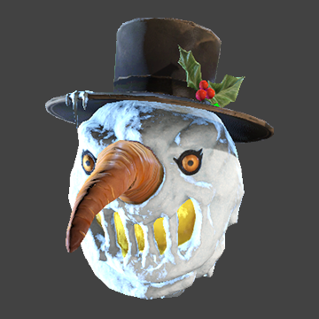 Christmas | Jack Frost Mask | Black