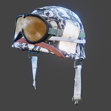 Vietnam | US Helmet & Goggles | Halloween