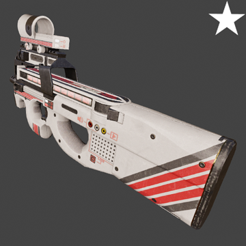P90 | Retro | Light Noir