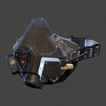 Paratrooper | O2 Mask | Black