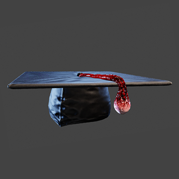 Graduation Cap | Black