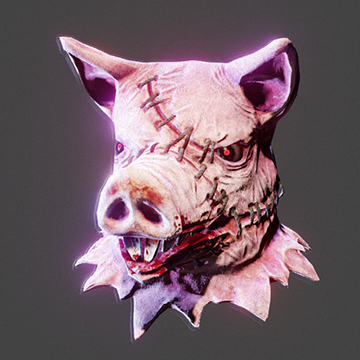 Halloween | Boar Head | Pink