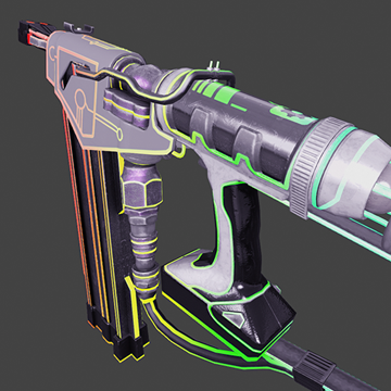 VLAD-1000 Nailgun | Neon RGB | Precious