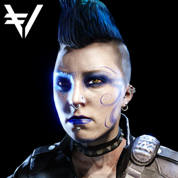 Vault Face Paint | Ana | Flowers