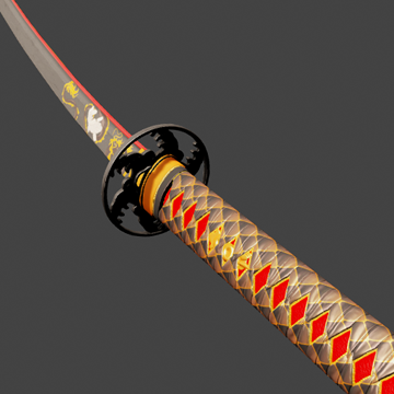 Katana | Dragon & Koi | Precious