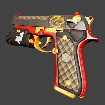 9MM | Dragon & Koi | Precious