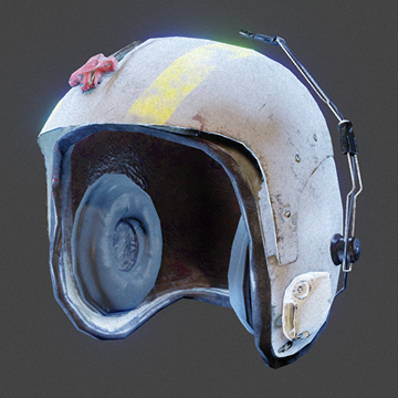 Vietnam | US Pilot Helmet | White