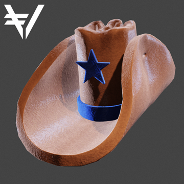 Foam Cowboy Hat | Vault | Orange