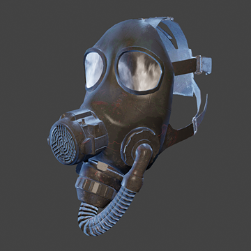 Chemical Warrior | Gas Mask | Black