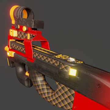 P90 | Dragon & Koi | Precious