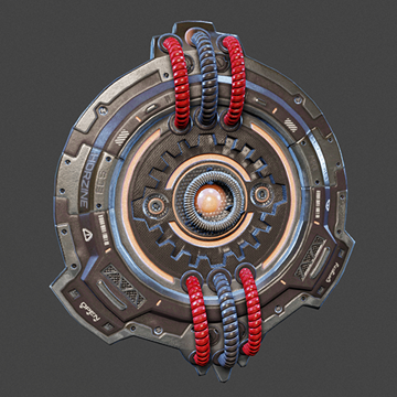 Cyborg | Power Core Backpack | Titanium