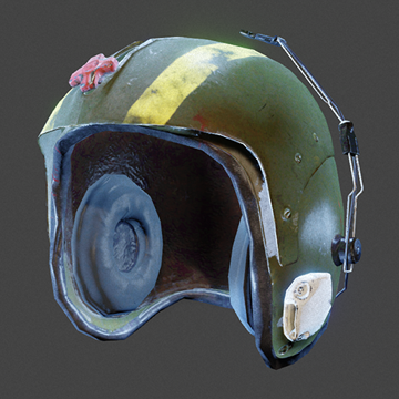 Vietnam | US Pilot Helmet | Olive